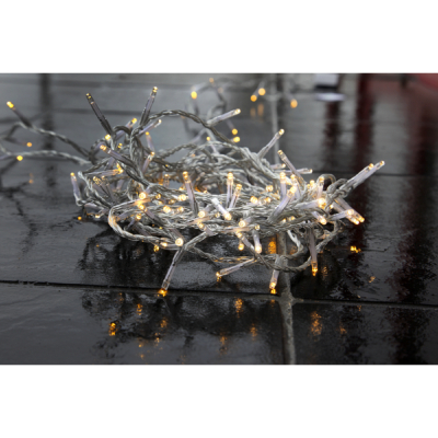 STAR Trading Micro-LED-Lichterkette 180 BS ww/transparent außen