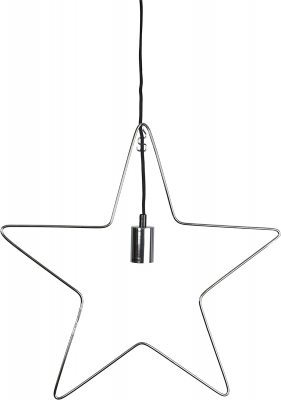 STAR Trading Stern Metall Ramsvik 50cm chrom innen
