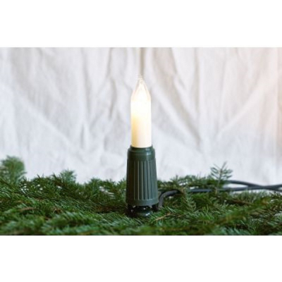 Rotpfeil 15er Schaft-Lichterkette E14 elfenbein außen