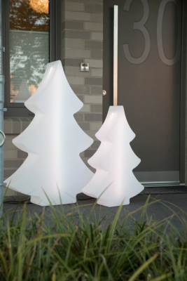 8 seasons - Motivleuchte Shining Tree 113 cm weiß RGB LED
