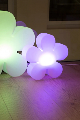 8 seasons - Motivleuchte Shining Flower Durchmesser 40cm RGB