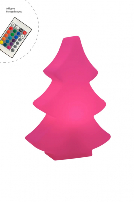 8 seasons - Motivleuchte Shining Tree 40 cm weiß RGB