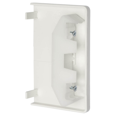 OBO Bettermann Kanalendstück, 70 x 130 mm, reinweiß