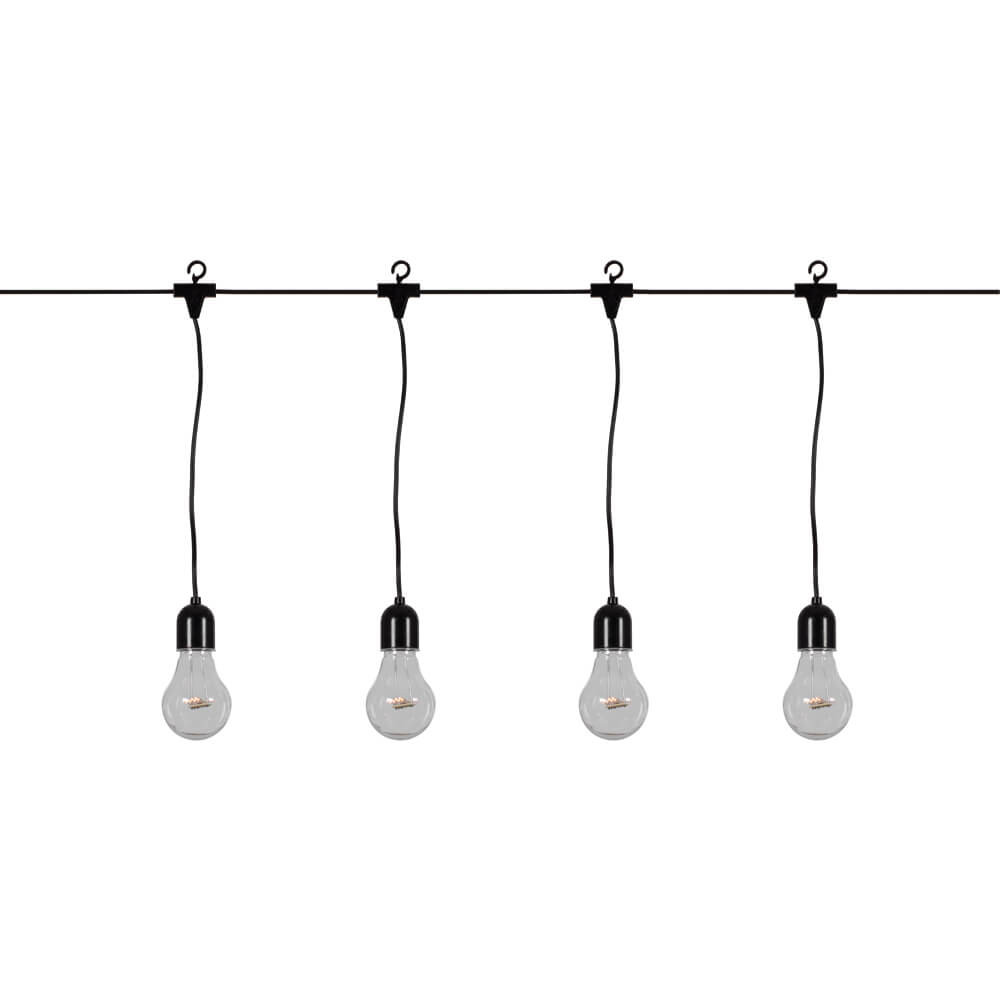 111 Konstsmide LED-Lichterkette, 10-flammig, je 8 LED/0,16W