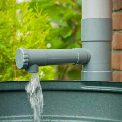 NATURE Regentonnenfüllautomat für Regentonnen mit Wasserzufuhr-Regler