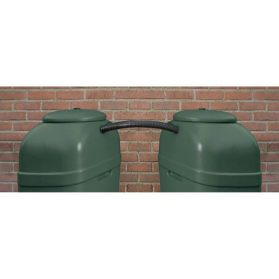 NATURE Regentonnen-Verbinder-Set, schwarz