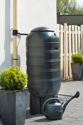 NATURE Regenwassertank, Mauermodell mit gerader Rückseite - 250 l
