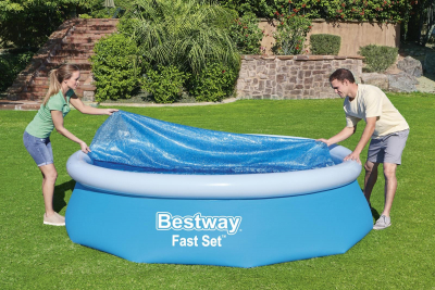Bestway Flowclear PE-Solarabdeckplane Durchmesser 289 cm