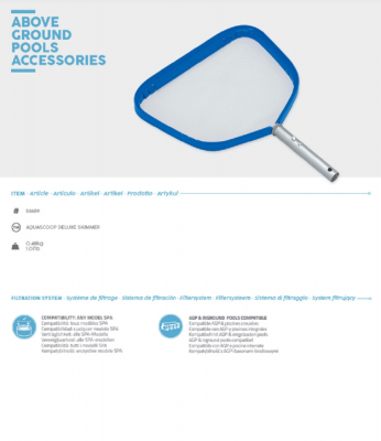 Bestway Flowclear Kescher-Aufsatz AquaScoop Deluxe