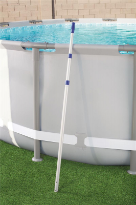 Bestway Flowclear Teleskop-Haltestiel für Flowclear Reinigungszubehör, max. 360 cm