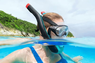 Bestway Flowtech Schnorchel-Set, Größe: L/XL