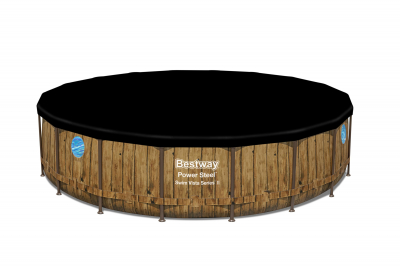 Bestway Flowclear PVC-Abdeckplane Durchmesser 555 cm