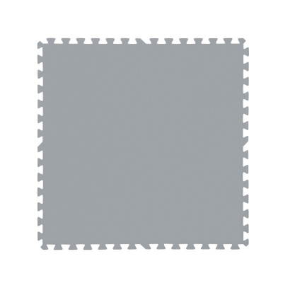 Bestway Pool-Bodenschutzfliesen Set 9 Stück á 78 x 78 cm, grau