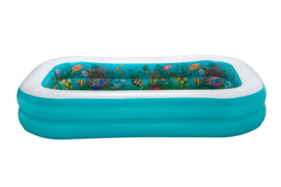 Bestway Family Pool 3D Abenteuer 262 x 175 x 51 cm, eckig