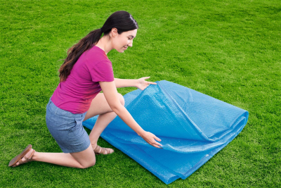 Bestway Flowclear PE-Solarabdeckplane Durchmesser 417 cm