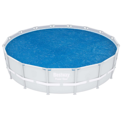 Bestway Flowclear PE-Solarabdeckplane Durchmesser 462 cm