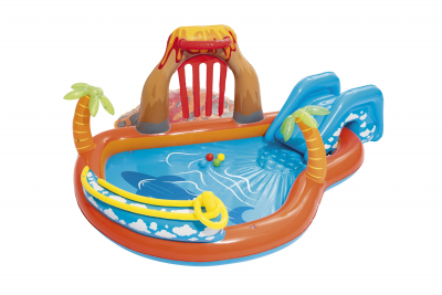 Bestway Wasserspielcenter Lava Lagoon 265 x 265 x 104 cm