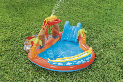 Bestway Wasserspielcenter Lava Lagoon 265 x 265 x 104 cm