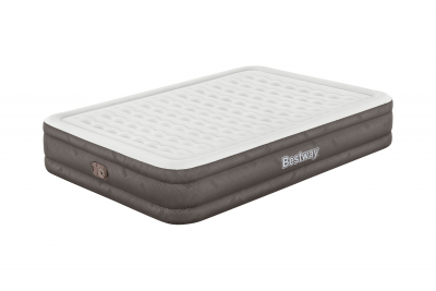 Bestway Fortech Luftbett mit integrierter Elektropumpe Double XL/Lo 203 x 152 x 36 cm