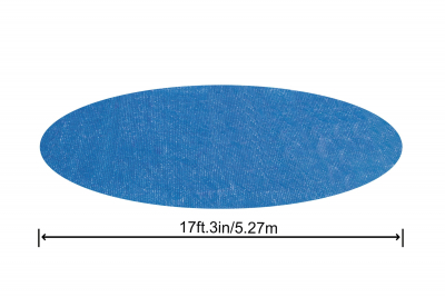 Bestway  PE-Solarabdeckplane Ø 549 cm, blau, rund