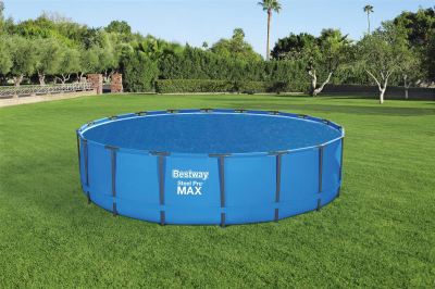 Bestway  PE-Solarabdeckplane Ø 549 cm, blau, rund
