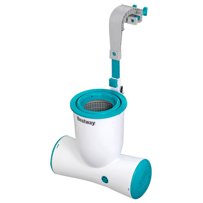 Bestway Flowclear Skimatic 2-in-1 Einhängeskimmer/Filterpumpen-Kombination 2.574 l/h, 48 W