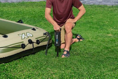 Bestway Hydro-Force Schlauchboot Komplett-Set Voyager X4 350 x 145 x 49 cm