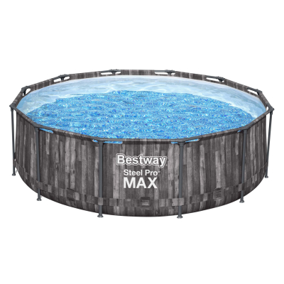 Bestway Steel Pro MAX Frame Pool-Set mit Filterpumpe Durchmesser 366 x 100 cm