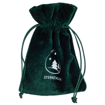 Sterntaler Samtbeutelchen für Batteriefächer 10 x 15 cm, grün