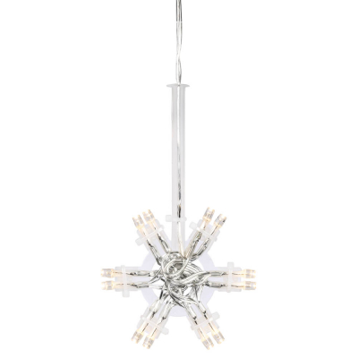 Star Trading LED-Minilichterkette, Lighty, 12 warmweiße LEDs, für Papiersterne