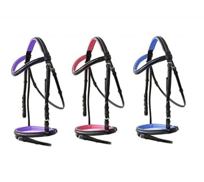 German Riding Trense Unicorn Minishetty flame