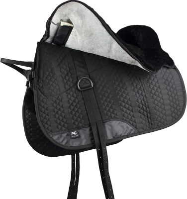 Engel Reitsport Fellsattel, Lammfell Ibero schwarz