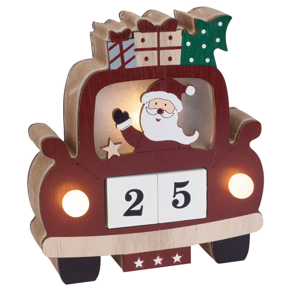 Konstsmide LED-Weihnachtsfigur Datumswürfel 3x warmweiße LEDs