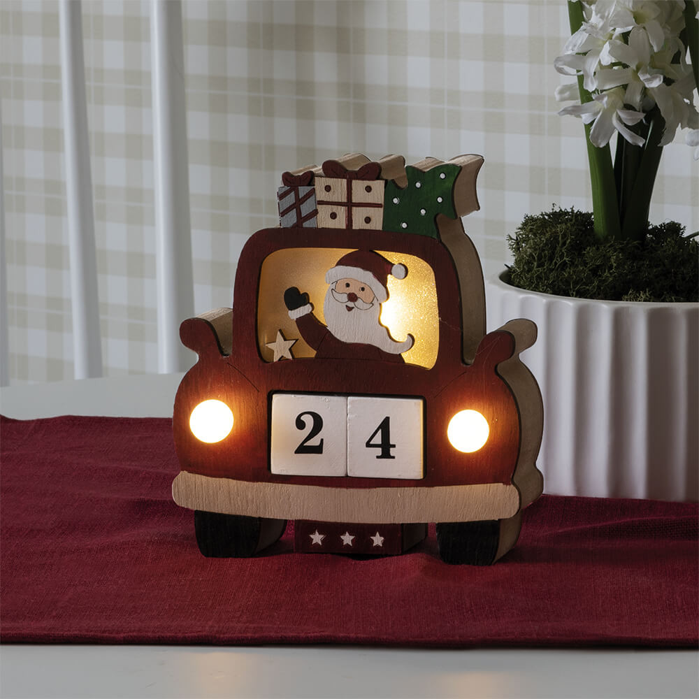 Konstsmide LED-Weihnachtsfigur Datumswürfel 3x warmweiße LEDs