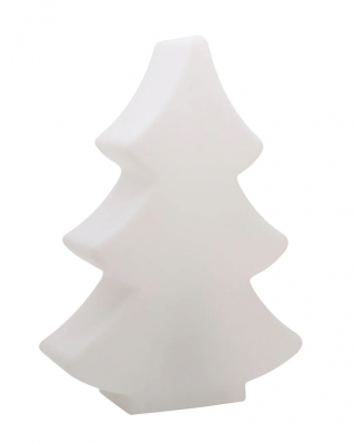 8 seasons - Motivleuchte Shining Tree 40 cm weiß Solar