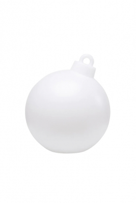 8 seasons - Motivleuchte Shining Christmas Ball 33 cm weiß LED