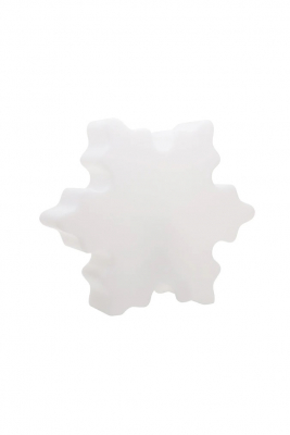 8 seasons - Motivleuchte Shining Crystal 60cm weiß Solar