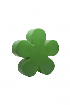 8 seasons - Motivleuchte Shining Flower Durchmesser 60 cm grün