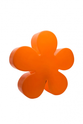 8 seasons - Motivleuchte Shining Flower Durchmesser 60 cm orange Solar