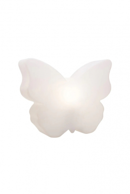 8 seasons - Motivleuchte Shining Butterfly 40 cm weiß RGB