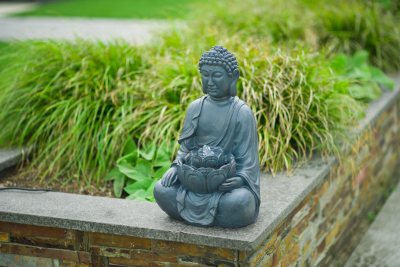 Ubbink SUNGAI - Buddha-Göttlichkeit aus Polyresin