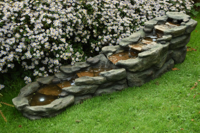 Ubbink BREMBO - Wasserspiel,  rustikalen Nachbildung von Felsgestein