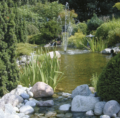 Ubbink Iris SV - Fertigteich - HDPE, Fassungsvermögen 1580 l