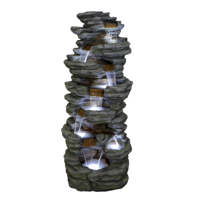 Ubbink CORTE - Polyresin, Kaskade mit integriertem Wasserfall