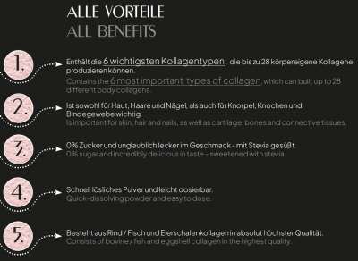 XAXX Kollagen 6-IN-1 BEAUTY ELIXIR Collagen-Drink