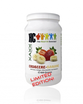 XAXX HC BODY CONTROL SHAKE ERDBEERE-BANANE 600g = 20 Mahlzeiten