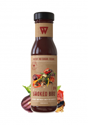 XAXX HC WunderSauce Smoked BBQ, zuckerfreie Sauce, 250 ml