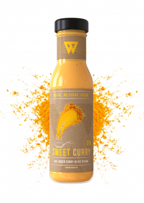 6x XAXX HC WunderSauce Sweet Curry, zuckerfreie Sauce, je 250 ml