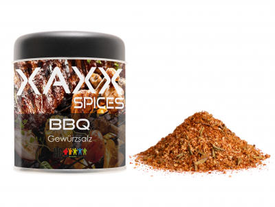 XAXX HC Gewürzsalz BBQ, 72 gramm