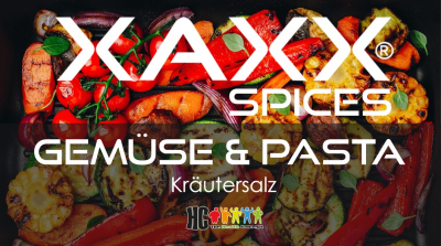XAXX HC Gewürzsalz Gemüse & Pasta, 50 Gramm